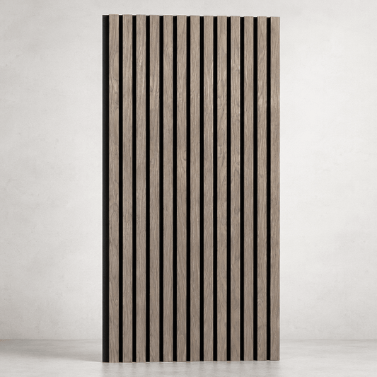 Smoked Oak 24S Acoustic Slat Panels