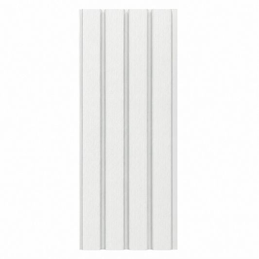 White WPC Outdoor Wall Panel