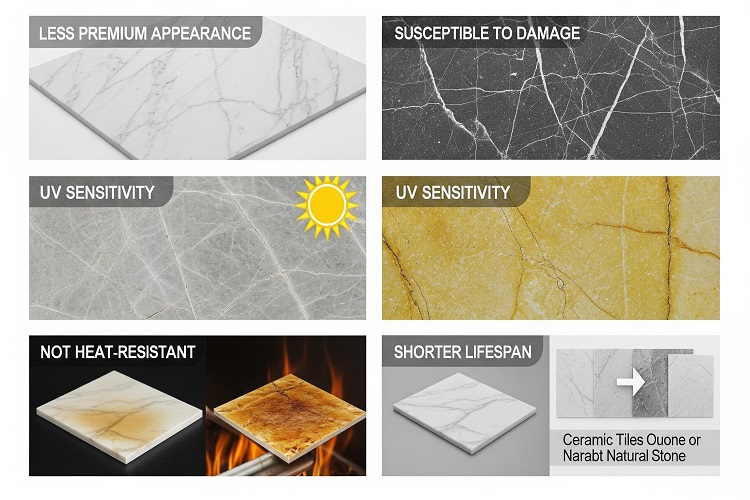 Disadvantages of PVC Marble Sheets