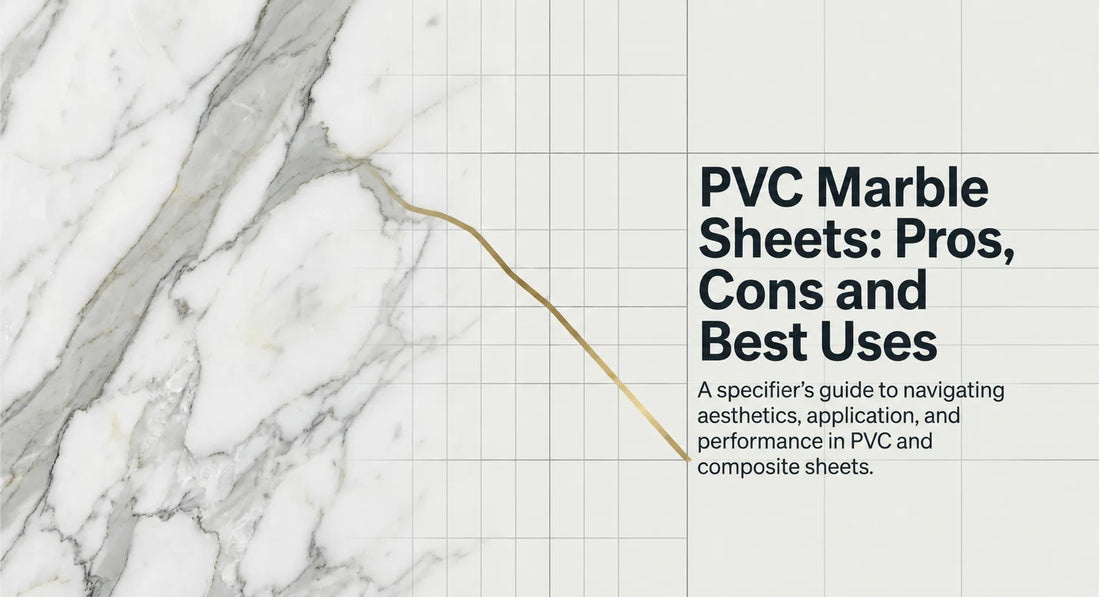PVC Marble Sheets: Pros, Cons and Best Uses