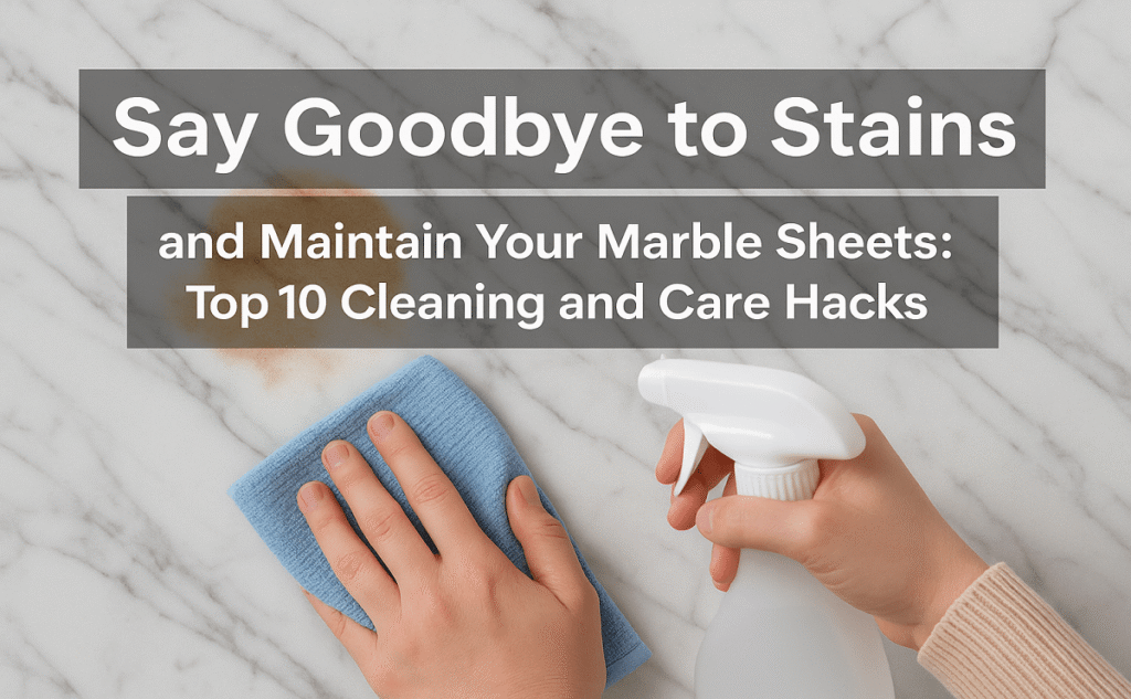 say goodbye to stains